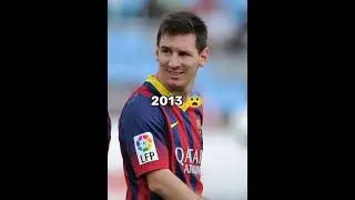 Lionel Messi's Evolution 👽🐐❤️🥶 (2005-2023) #shorts #football