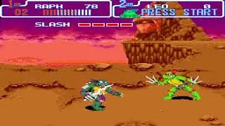 TMNT IV - Turtles in Time Slash Boss