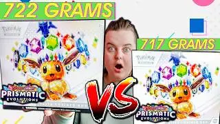 DOES 5 Grams of weight make a DIFFERENCE?! PRISMATIC EVOLUTIONS