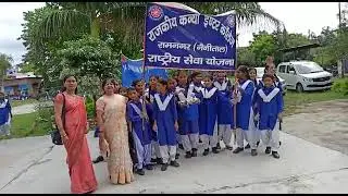 AWARENESS RALLY#A.U.G.G.I.C.RAMNAGAR#say no to plastic@Save The  Earth#sonam mittal 2022,13 sep