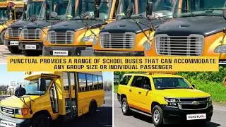 Punctual Express - The Leading School Bus Transportation Service for Your Child's Safety and Comfort