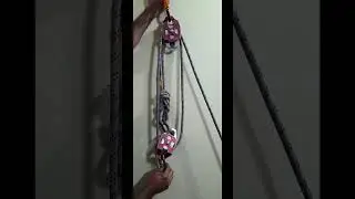 3:1 Pulley System @industrialsafety-abdulsayeed #youtubeshorts #pulley #lifting  #safety