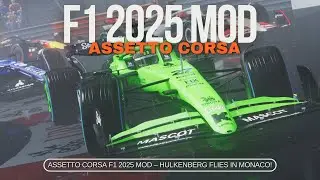 Assetto Corsa F1 2025 Mod &ndash; Virtual Safety Car in Monaco!