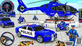 US Police Car Transporter Driving - Police Trailer Truck Driver Simulator 3D - Android GamePlay 2026