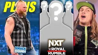 BROCK Lesnar SmackDown PLANS ? TOMORROW | NXT Stars In Royal Rumble 2023 ? Matt Riddle | WWE News