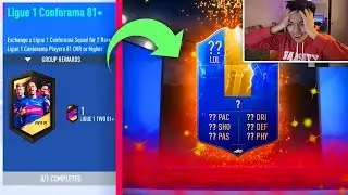 so I opened 3 Ligue 1 81+ Packs...