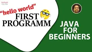 #3 Java Tutorial for Beginners in Hindi | First Program in Java | Hello world in Java