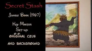 Jungle Book (1967) Disney animation art original background