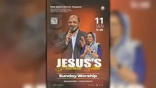 Jesus's Miraclulous Hand | Sunday Worship | 2nd service |11 Dec 26 @10:30am