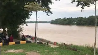 Santai Petang Lumba Bot Dekat Sungai Pahang @ Temerloh