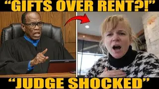 Judge SHOCKS Tenant After She Admits Spending Rent Money on Christmas Gifts!