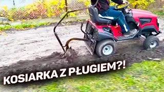 KOSIARKA Z PŁUGIEM?! BĘDZIE TO DAWAĆ RADĘ?!