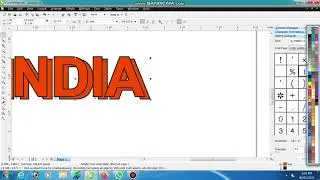 Imbosed Font