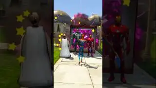 Spider-Man Gets Tricked&hellip; Magical Container Powers Activated! ⚡ | GTA 5 #shorts