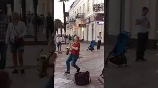 Танец обезьянки кавер сакс DANCE MONKEY TONES AND I SAX COVER