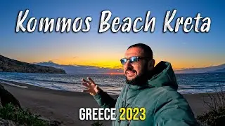 Crete Greece, one of must visit beaches in Kreta, Kommos Beach