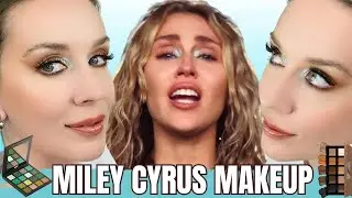 MILEY CYRUS MAKEUP | USED TO BE YOUNG INSPIRED LOOK #mileycyrus #makeuprecreation