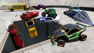 Destruction Derby on Top of a Building