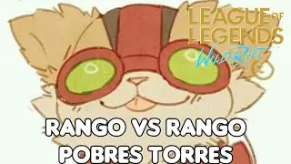 C&oacute;mo jugar rango vs rango - Juego divertido - las torretas son tu enemigo - WILD RIFT - LOL MOBILE