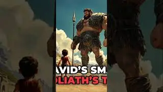 David vs Goliath - Faith Wins the Giant Battle #biblesongforkids #kidschurch #biblesongsforkids