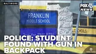 Questions remain after police say student found with gun, loaded magazine in backpack