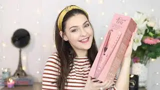 Digital 2inONE Twist Flat Iron with Rose Gold Titanium Plates