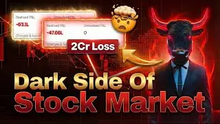 Dark Side of Stock Market⚠️| How a Trader Lost ₹2 Crore😖❌
