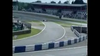 F1 testing at Silverstone 2003