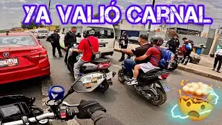 Policías haciendo de las suyas 🤡🐀 observaciones diarias motovlog yamaha mt07 mt09