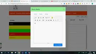 Criar Novo Cliente