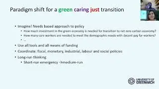&Ouml;zlem Onaran - Economic Policies for a Green, Caring, and Just Transition