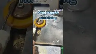 ring magnet machining #magnet #ndfeb magnet #ring magnet