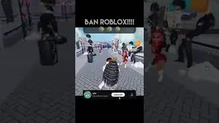 ROBLOX VC BAN...😳 #roblox #shorts