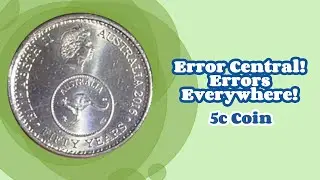 Error Central! Errors Everywhere! (5c Coins)