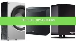✔️ TOP 10 BEST SUBWOOFERS 🛒 Amazon 2019