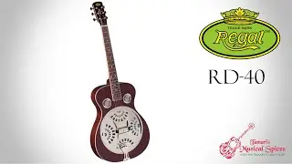 Regal RD-40 resonator guitar גיטרת רזונייטור