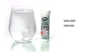 NOW&reg; Sports Effer-Hydrate | Effervescent Electrolyte Tablets