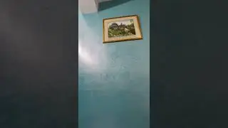 Turquoise with silver wall texture