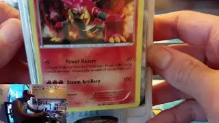 Pokemon Opening | Steam Siege Gears of Fire Theme Deck | Volcanion