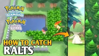 How To Catch Ralts In Pokemon Brilliamt Diamond & Shining Pearl | Sinnoh Region