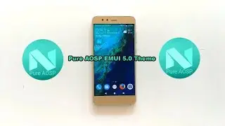Amazing Pure AOSP EMUI 5.0 theme for Huawei/Honor devices!