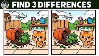 🧠🧩 Spot the Difference: Train Your Brain in Seconds! [Find The Difference #166]