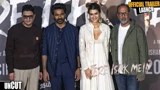 UNCUT - Tere Ishk Mein | Official Trailer Launch | Dhanush, Kriti Sanon, Bhushan Kumar, Aanand
