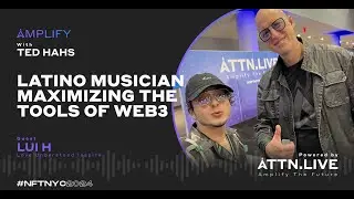 Artist Lui H discusses his creative process for music in web3 with Ted Hahs