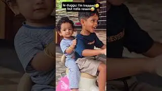 Finally he kidnapped her😂     #kidsvideo #sisterbrotherbond #palakkad