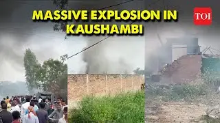 UP Blast: Massive Explosion in Kaushambi Firecracker Factory Claims 4 Lives | Breaking News