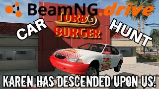 BeamNG.drive - Car Hunt: Turbo Burger Tantrum