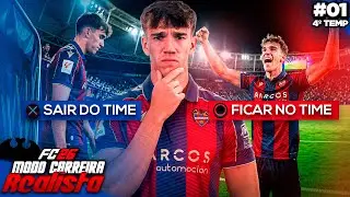 A DECISÃO MAIS IMPORTANTE DA TEMPORADA! - Modo Carreira Realista EA FC26 Parte 1