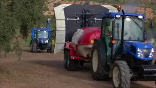 Demostración maquinaria olivar MecaolivarVF. Proyecto Innolivar