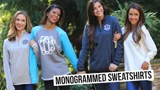 Monogrammed Sweatshirts